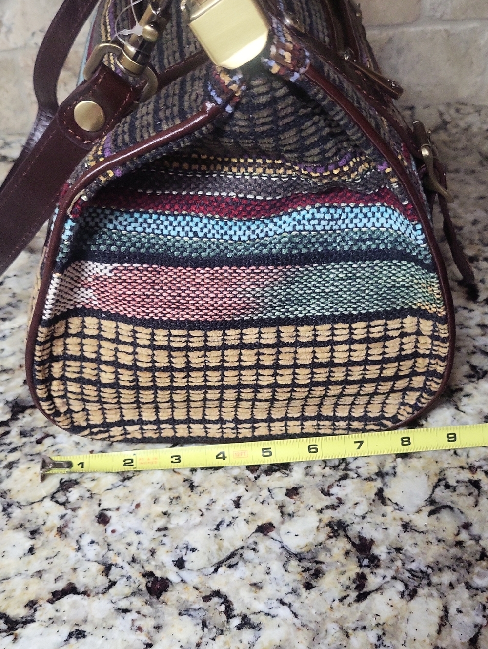 Patricia Nash Tapestry Frame Satchel - Picture 4 of 15
